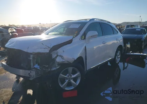 2011 Lexus Rx 350 z USA, uszkodzony, nr VIN 2T2BK1BAXBC087294